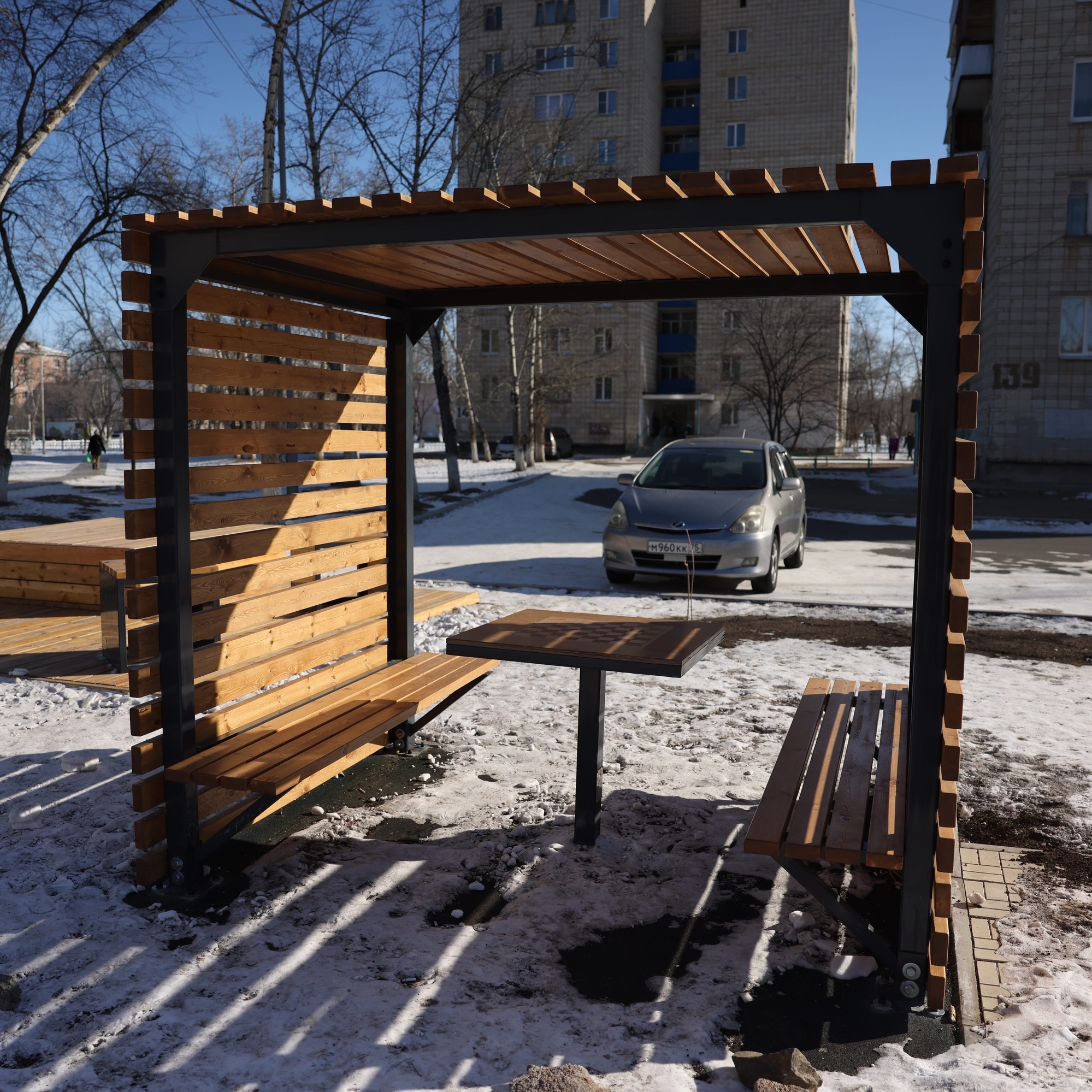 Навес-скамья "Park Haven"